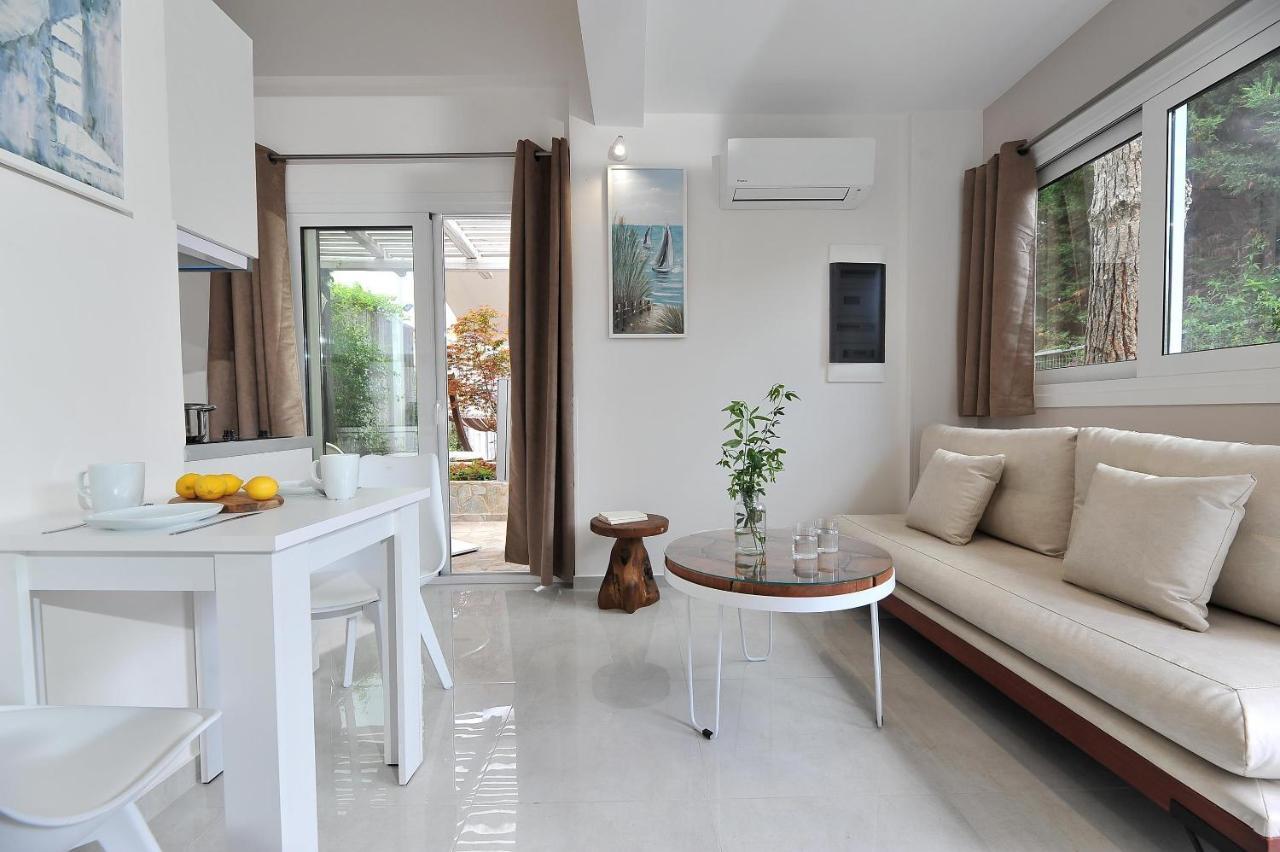 Alekos Luxury Suites Free 24H Transportation From - To Airport Artemida  Eksteriør billede